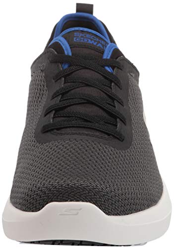 Skechers Go Walk MAX Deluxe, Zapatillas Hombre, Negro, 42 EU