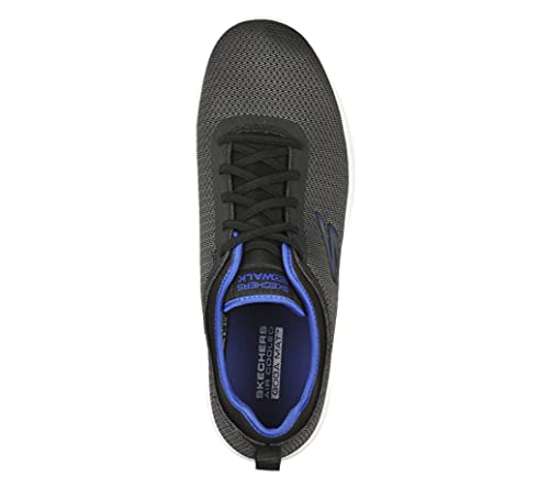 Skechers Go Walk MAX Deluxe, Zapatillas Hombre, Negro, 42 EU