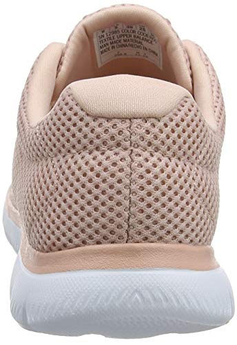 Skechers Summits, Zapatillas Mujer, Rosado (Ros Black Mesh/Trim), 39 EU