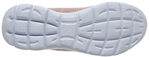 Skechers Summits, Zapatillas Mujer, Rosado (Ros Black Mesh/Trim), 39 EU