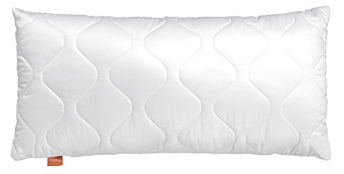 sleepling Komfort 190022 Almohada de Microfibra 40 x 80 cm, Blanco