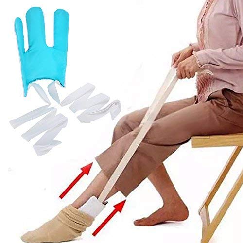 Sock Aid, Sock Slider Kit No mezcle Stretch Stock Helper, Pulling Assist Device, Compression Sock Helper Aide Tool para granjeros, mujeres embarazadas, ancianos y discapacitados