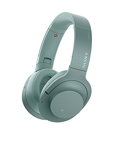 Sony WHH900N - Auriculares de Diadema Inalámbricos (H.Ear, Hi-Res Audio, Cancelación de Ruido, Sense Engine, Bluetooth, Compatible con Aplicación Headphones Connect) Verde, con Alexa integrada