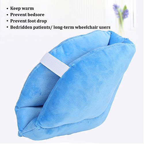 Soporte antiescaras Almohada Cojín para el talón Alivio de la presión del pie Almohada Almohadillas para el talón Almohadillas para el tobillo Protector para la prevención de úlceras por presión