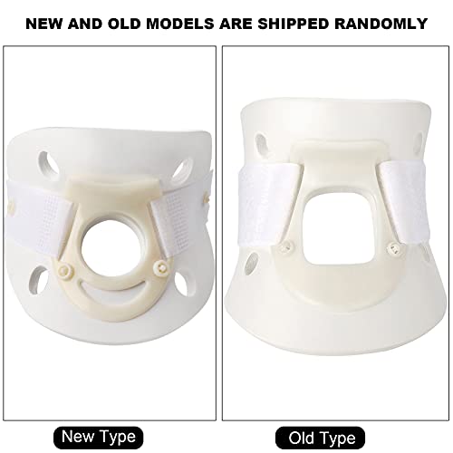Soporte de cuello, 3 tamaños Soporte de cuello transpirable Collar cervical Soporte de cuello Alivio del dolor Ortesis de cuello Tirantes(M(High14cm))
