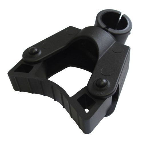 Soporte para bastón para andador y silla de ruedas, fijación a tubos de 20 mm, para bastones con diámetro de 15-20 mm