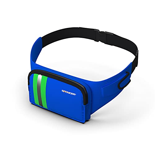 Spencer Blue Bag 1 – Riñonera de primeros auxilios, sanitaria, profesional 4 L, alta visibilidad, emergencia médica, se puede llevar también al hombro, médico/paramédico/sucurridor