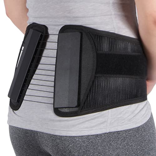S.P.I.N.E. Brace BBSPINE-3540 Cybertech Spine Brace, Nylon, Large, Black