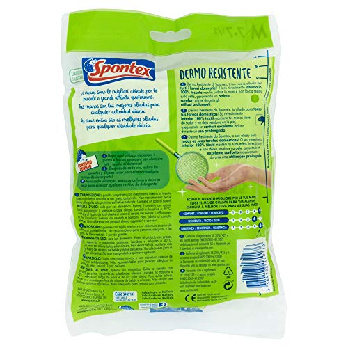 Spontex Guantes Dermoresistente Talla S