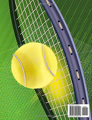 Sporty Color! - Tennis Sport Coloring Book: Cool Sports Coloring Book For Kids All Ages