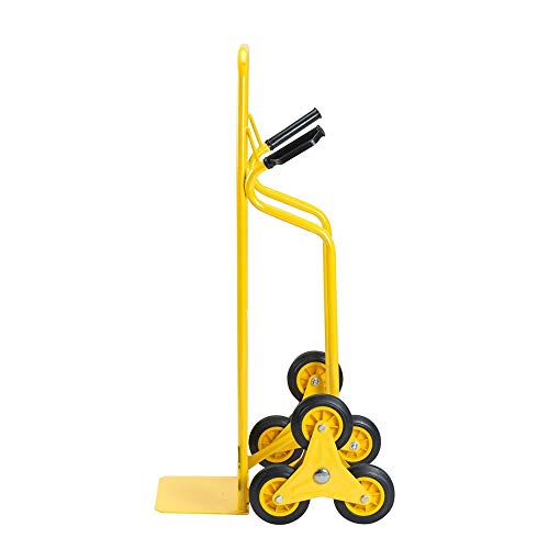 Stanley SXWTD-HT523 - Carretilla de mano de acero, 200 kg, Amarilla