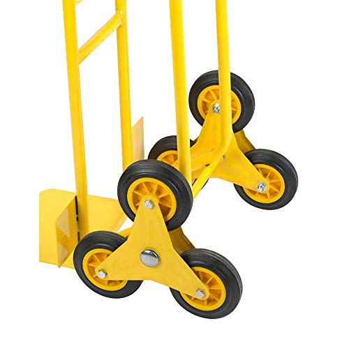 Stanley SXWTD-HT523 - Carretilla de mano de acero, 200 kg, Amarilla