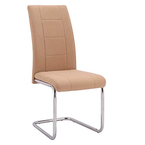 Studio Decor San Sillas, Metal, Beige, Mediano
