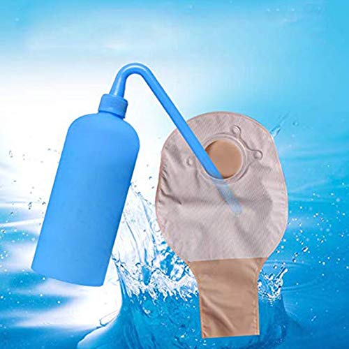 SXFYWYM 2 PCS Herramienta De Limpieza De La Bolsa De Colostomía Botella De Limpieza para La Bolsa De Colostomía Botella De Limpieza para Todas Las Bolsas De Ostomía De Uso Permanente, 350ML