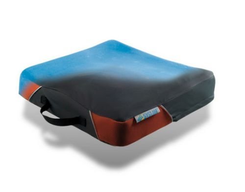 Systam P371C-HR - Cojín de espuma para silla de ruedas (antidecúbito, para silla de ruedas, 51 x 46 cm)
