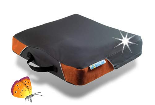 Systam P371C-HR - Cojín para silla de ruedas (espuma antidecúbito, 45 x 42 cm)
