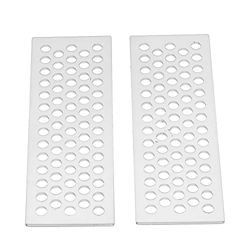 Tablero de Arena RC Duradero y sólido, Piezas de simulación RC de Aluminio Escalera de Arena RC, con Mano de Obra Exquisita para orugas RC 1/10(Blue)