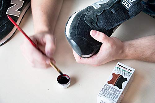 Tarrago | Tinte para Ante | Color Gris Oscuro | Suede Nubuck Dye 50 ml | Tinte Para Zapatos, Calzado, Bolsos y Accesorios | Apto Para Ante Natural y Sintético, Nobuck y Similares