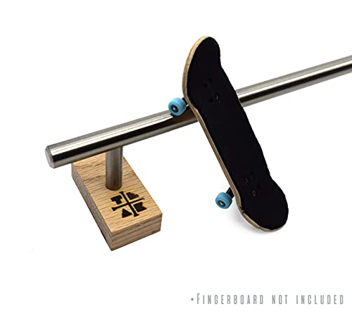 Teak Tuning Riel de diapasón redondo - Edición larga - Colorway plateado - 28,6 cm de largo, 4,4 cm de alto - Serie Prolific