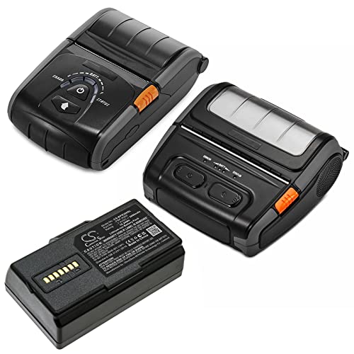 TECHTEK batería Compatible con [Bixolon] SPP-R300, SPP-R310, SPP-R318, SPP-R400II, SPP-R410, SPP-R418 sustituye PBP-R300