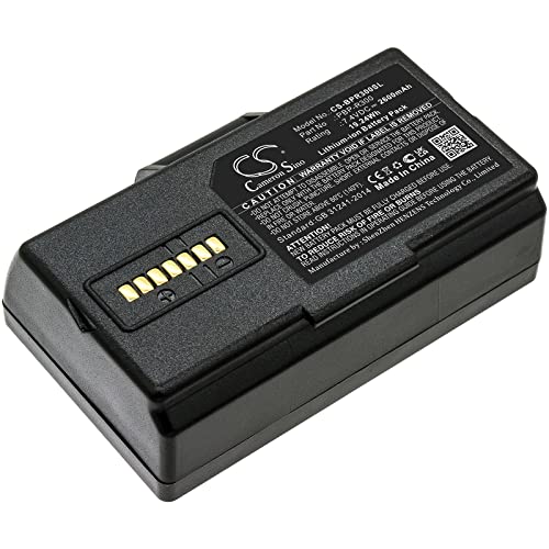 TECHTEK batería Compatible con [Bixolon] SPP-R300, SPP-R310, SPP-R318, SPP-R400II, SPP-R410, SPP-R418 sustituye PBP-R300