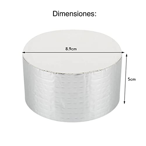Tela asfaltica autoadhesiva + Cutter. Sirve para fugas de agua. Cinta butilo impermeable para tejado, parches para toldos, caravanas. Soporta grandes temperaturas