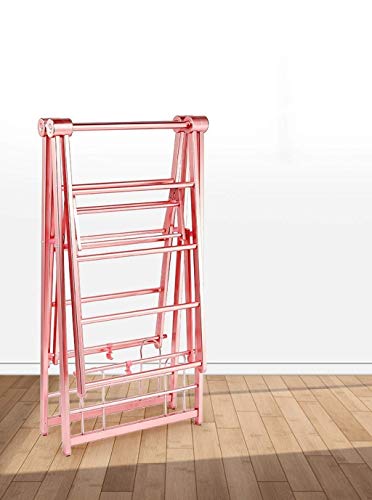 Tendedero Plegable,Mobiliario Tienda De Ropa Perchas Plegables Hospital Percheros, Sábanas Toalla Secadora Hogar Balco
