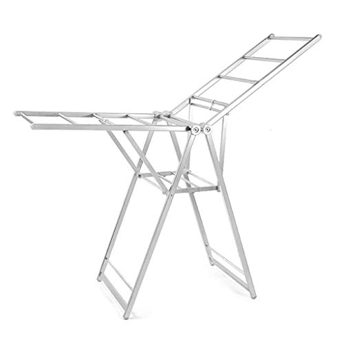 Tendedero Plegable,Mobiliario Tienda De Ropa Perchas Plegables Hospital Percheros, Sábanas Toalla Secadora Hogar Balco