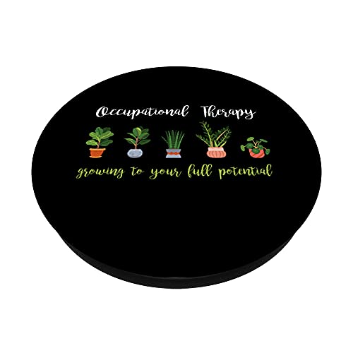 Terapia ocupacional OT Mes Divertidos Macetas PopSockets PopGrip Intercambiable