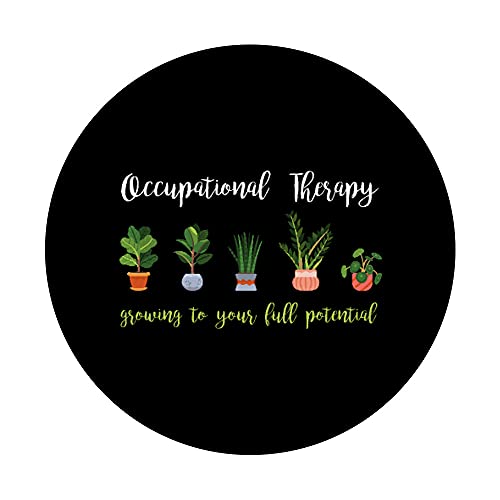 Terapia ocupacional OT Mes Divertidos Macetas PopSockets PopGrip Intercambiable