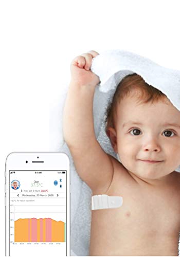 Termómetro inteligente Tucky 24h – Medición constante y remota de la temperatura para todas las edades