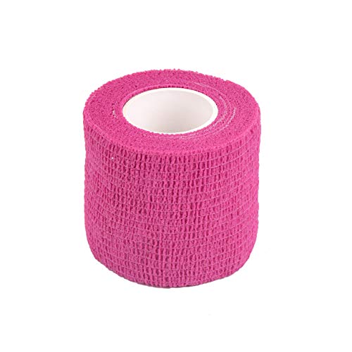 TEYU 12pcs Vendaje Deportivo Fuerte Color al Azar para Prevenir Lesiones Musculares y Articulares para Proteger Muñecas Rodillas Tobillos 5x450cm (1 Set)