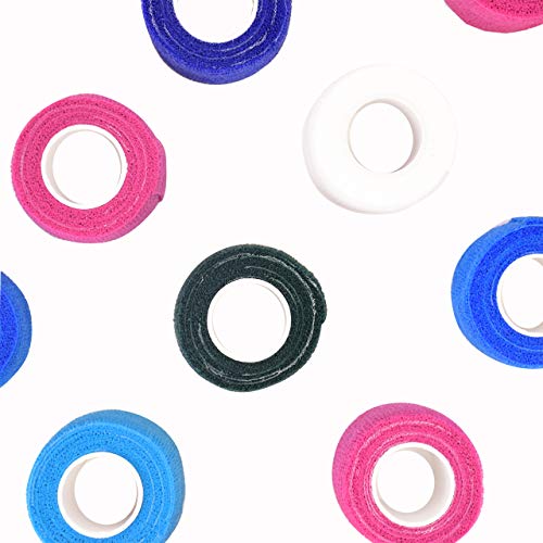 TEYU 12pcs Vendaje Deportivo Fuerte Color al Azar para Prevenir Lesiones Musculares y Articulares para Proteger Muñecas Rodillas Tobillos 5x450cm (1 Set)