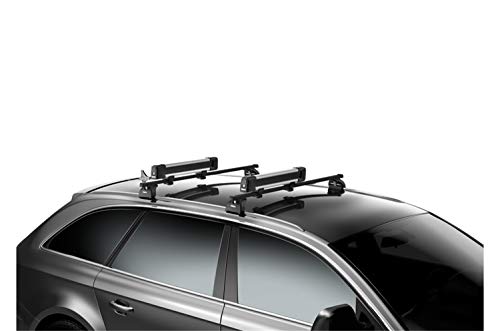 Thule Adaptador de Barra Cuadrada, Color Negro