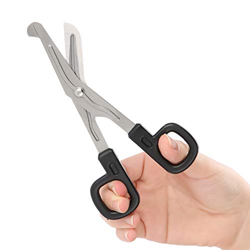 Tijeras de codo de acero inoxidable para clínica hospitalaria con numerosas funciones, tijeras de emergencia para rescate de trauma Tijeras de gasa