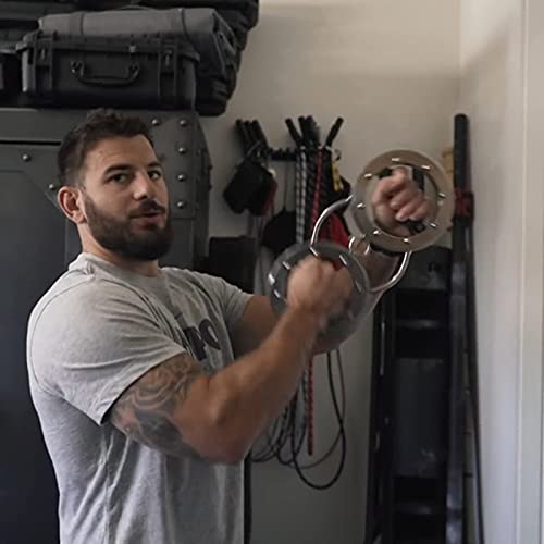TIM-LI Spinner De Velocidad Multifuncional De 8/12/18 Libras, Máquina De Brazo De Velocidad para Herramienta De Ejercicio En El Hogar O Gimnasio, Empuñaduras Giratorias De 360 Grados,Negro,12LBS