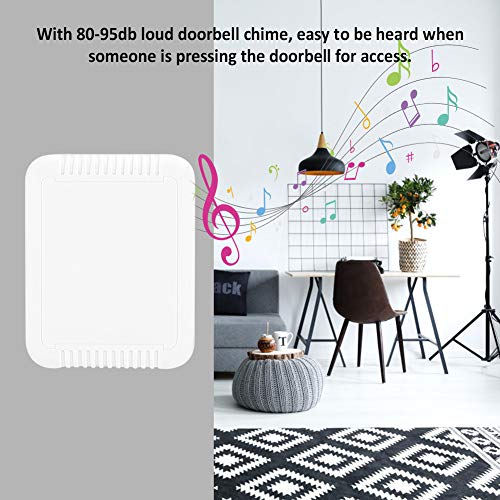 Timbre con cable de alto decibelio de 95db Timbre de bienvenida para sistema de control de acceso de hotel de oficina en casa(220V)