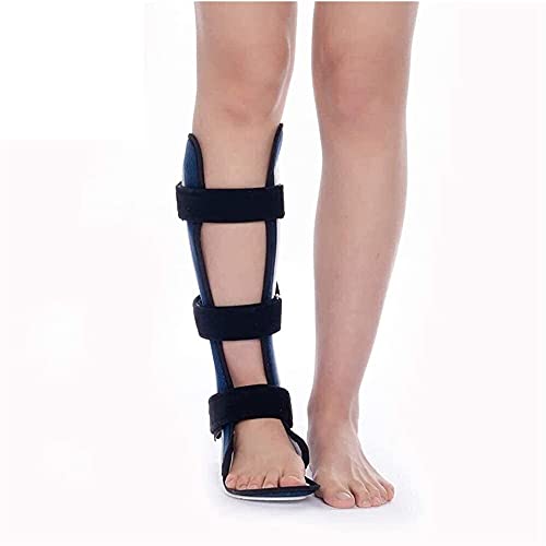 tjz FéRula Nocturna para Fascitis Plantar, Inmovilizador OrtopéDico para Dormir, Bota EláStica, Soporte Suave para Piernas, para EspolóN del TalóN, Dolor De Pie(Color:Right,Size:L)