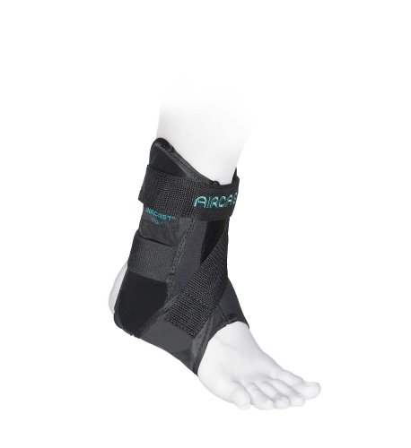 Tobillera Aircast airgo del carril, Sport del carril, tobillo del carril, tobillera Aircast airgo (XS (talla de calzado 30-34), izquierda)