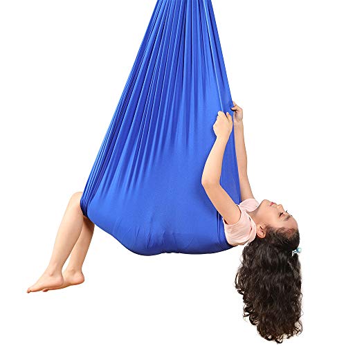 Topchances - Columpio de terapia interior para niños con necesidades especiales, columpio de Snuggle | Hamaca para niños autistas, TDAH, aspergers (1,5 m)