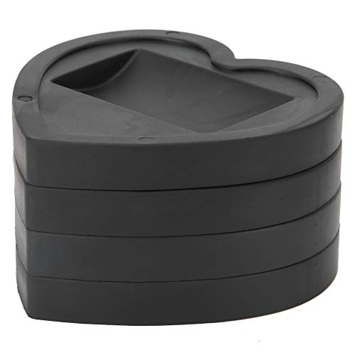Tope de ruedas Protector de piso Antideslizante Universal Muebles Ruedas Taza giratoria Plástico y caucho para sofás con ruedas Sillas Reclinadores Escritorios