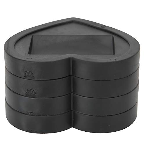 Tope de ruedas Protector de piso Antideslizante Universal Muebles Ruedas Taza giratoria Plástico y caucho para sofás con ruedas Sillas Reclinadores Escritorios