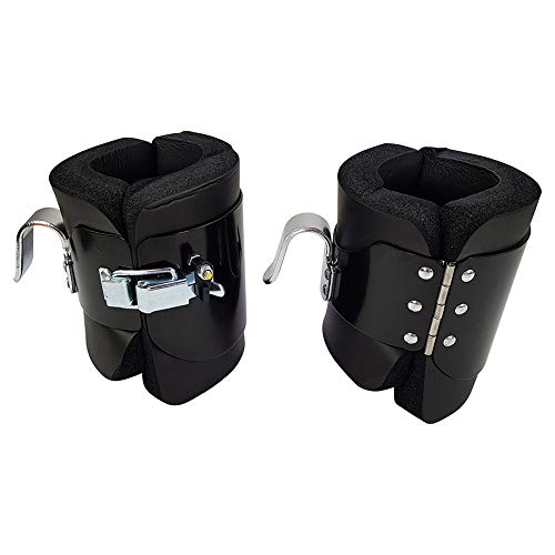 Tunturi 14TUSCL241 Botas de Inversión, Unisex Adulto, Negro, Talla Única