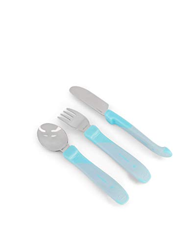 Twistshake 78210 - Cubiertos, color pastel azul
