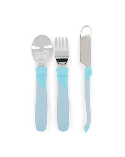 Twistshake 78210 - Cubiertos, color pastel azul