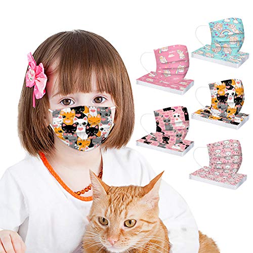 UIFSK 50PC mascarillas niños,mascarillas Infantiles,mascarilla Infantil,mascarilla Infantil,mascarilla_Infantil desechable