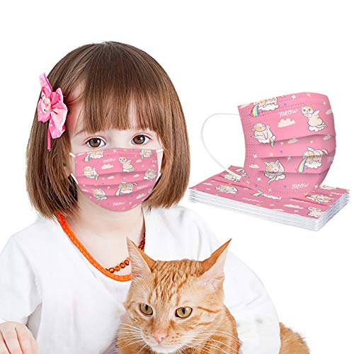 UIFSK 50PC mascarillas niños,mascarillas Infantiles,mascarilla Infantil,mascarilla Infantil,mascarilla_Infantil desechable
