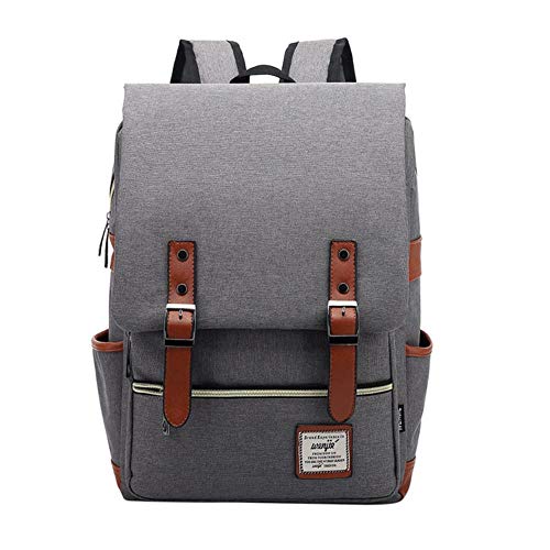 UKKD Bolsa para la Escuela Vendimia De La Manera Bolsos del Cuaderno Mochilas Hombres De Las Mujeres Hombro hacia Atrás Carpetas De Viaje,Gyl