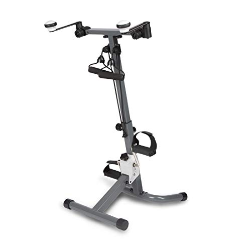 Ultrasport, Entrenador 3 en 1 para brazos, parte superior del cuerpo y piernas, incluye bandas de entrenamiento, fácil de usar también desde la silla/sofá, entrenamiento integral de todo el cuerpo