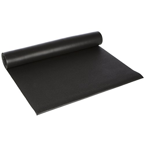 Ultrasport Multifunktionsmatte in 3 Größen Esterilla 3 Tamaños, Fitness, Protectora al Entrenar o de Suelo para Bicicleta elíptica, Cinta de Correr y Otros Aparatos, Unisex, Negro, 200 x 90 cm